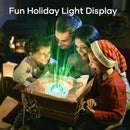 Galaxy Projector for Bedroom, Star Night Light with White Noise & Bluetooth Music, Aurora Remote Control & Timing, Party, Home (White) by TinyTreasures Baby Boutique