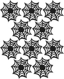 VOSAREA 10pcs Halloween Spider Web Coasters Placemat Decorative Table Placemats Doilies Halloween Decorarion Supplies by CozyNest Decor