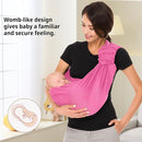 CUBY Water Baby Sling Carrier Lightweight Breathable Mesh Baby Wraps Carrier Adjustable Ring Sling Quick-Drying Baby Carriers Sling for Newborn Toddler Summer Swimming Pool Beach (Pink) by TinyTreasures Baby Boutique
