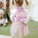 Accmor Toddler Backpack Leash, Cute Unicorn Baby Backpacks with Anti Lost Wrist Link, Mini Kids Backpack Leash Walking Harness for Outdoor Travel, Small Backpack Tether for Boys Girls 1-3 (Pink) by TinyTreasures Baby Boutique