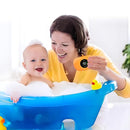 TKY Baby Bath Thermometer with Floating Toys - Digital Water & Room Temperature Monitor, Rechargeable Thermometer with Alerts for Newborn Bath Essentials, Infant Safety by TinyTreasures Baby Boutique
