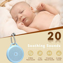 Portable White Noise Sleep Sound Machine for Home and Travel. Perfect for Your Sleeping Baby with a dimmable Night Light and Long Battery Life. Baby Essential Adult/Child Lock Feature. by TinyTreasures Baby Boutique