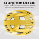Kids Bike Helmet,2 Sizes Adjustable for Youth Child Boys & Girls Ages 3-5-8-14,Ventilation and Multi-Sport for Bicycle Scooter Skate by TinyTreasures Baby Boutique
