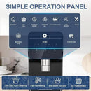3-in-1 Nugget Ice Maker with Ice & Water Dispenser - 90Lbs/24H Pellet Chewable Ice, Self-Cleaning Countertop Stainless Steel Ice Machine for Commercial, Office, Kitchen, Party (Quiet Operation) by CozyNest Decor