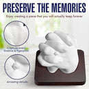 Hand Casting Kit for Couples, DIY Plaster Statue Molding Kit, Wooden Mahogany Base DIY Hand Mold Kit, Anniversary for Men, Women, Wedding Gift, Mother's Day Gifts for Wife, Valentine's Day Gift by TinyTreasures Baby Boutique