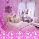 JMEXSUSS 66 Ft Pink Lights for Room Decor, 200 LED Pink String Fairy Christmas Lights Clear Wire Plug in for Bedroom Indoor Outdoor Girl's Room Decorations by GreenHaven Gardens