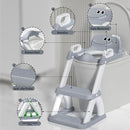 Potty Training Seat for Toddlers, 2 in 1 Potty Training Toilet with Anti-Slip Pad Step Stool, Toddler Toilet Seat for Boys and Girls by TinyTreasures Baby Boutique