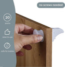 MATANA 20 Pack Magnetic Cabinet Locks Baby Proofing (20 Locks + 4 Keys) Adhesive Easy Installation, No Drilling Child Proof Cabinet Locks Magnetic Drawer Locks by TinyTreasures Baby Boutique