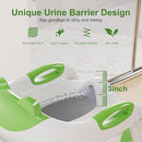 Potty Training Seat with Step Stool Ladder, Upgraded 2-in-1 Toddler Potty Training Toilet Seat with Non-Slip Step Splash Guard Handles and Waterproof Cushion, Toddler Potty Seat for Kids Boys Girls by TinyTreasures Baby Boutique
