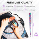 Magnetic Fidget Pen - Perfect Writing and Spinner Magnet Toy Combination, Figette Figit Pen with 13 Magnetic Rings, Ideal Office Study Gift for Kids 8+, Teens & Adults with ADHD(Colorful) by TinyTreasures Baby Boutique