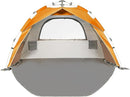 Beach Tent Pop Up Beach Sun Shade Tent with UPF 50+ UV Protection, Removable Floor Zippered Privacy & Ventilation Sun Shelter Family 3 to 4 Person by TinyTreasures Baby Boutique