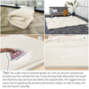 Baby Play Mat for Floor,1.3" Thick Memory Foam Tummy Time Mat for Toddlers,Infants,Kids,Water-Repellent Soft Nursery Rug,Extra Large Non Slip for Crawling&Yoga,Tatami Style for Living Room(Cream) by TinyTreasures Baby Boutique