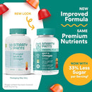 SmartyPants Prenatal Multivitamin Gummies - Improved Formula: Omega 3 (DHA/EPA), Methylfolate, Biotin, Vitamin D3, C, Vitamin B12, B6, Vitamin A, K & Zinc, Gluten Free, 90 Count (30 Day Supply) by TinyTreasures Baby Boutique