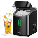 Silonn Nugget Ice Maker Countertop, Pebble Ice Maker with Soft Chewable Ice, Ready in 6 Mins, 34lbs Per Day, One-Click Operation Ice Machine with Self-Cleaning, for Home, Kitchen, Party, RV, Camping by CozyNest Decor