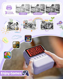 Kids Camera Instant Print for Girls Ages 3-14, 3-inch HD Screen Camera for Kids with Printing Paper, 1080P Digital Toddler Toys for 4 5 6 7 8 9 10 11 12 Years Old (Purple) by TinyTreasures Baby Boutique