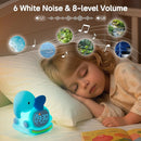 Alarm Clock for Kids with Night Light, Sleep Training Clock Time to Wake Clock, Rechargeable Silicone Light for Bedroom, Perfect Sleep Companion for Boys Girls，Blue Elephant by TinyTreasures Baby Boutique