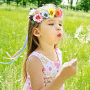 Syhood Daisy Crowns Making Kit, 109 Pieces Parts, Make Your Own Flower Crown Wreath Headbands and Bracelets Craft Kit Hair Accessories Handmade DIY Floral Garland Presents for Girls by TinyTreasures Baby Boutique