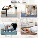 Baby Play Mat for Floor Tummy Time Mat Nursery Rug Muscle Mat Area Rug Playroom Rug Tatami Mat 13'1"x6'7" Memory Foam 1.3" Thick Crawling Mat For Babies,Toddlers, Infants, Kids,Floor Mat(Beige) by CozyNest Decor