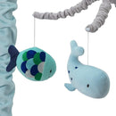 Lambs & Ivy Oceania Musical Nursery Crib Mobile - Ocean, Whale, Underwater Theme by TinyTreasures Baby Boutique