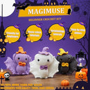 MAGIMUSE Crochet Kit for Beginners, Crochet Starter Kits Halloween Amigurumi Knitting Crochet Animals Kits Hooks Yarn Set with Step-by-Step Video Tutorials, 3 Colorful Bats (40%+ Yarn)… by TinyTreasures Baby Boutique