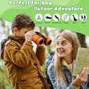Yeaqee 18 Pack Kid Binoculars Toy Bulk Shock Proof Party Favor Binoculars Gifts for Age 6+ Years with Neck String Folding Mini Small Telescope Children Kids Camping Outdoor Educational Gifts by TinyTreasures Baby Boutique