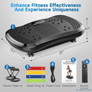 Vibration Plate Exercise Machine for Lymphatic Drainage, Vibration Machine for Full-Body Weight Loss Shaping, Vibrate Fitness Platform 400 Lbs & 200 Adjustable Speeds for Women Men Home Gym by CozyNest Decor
