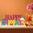 COCHIE Metal Happy Diwali Sign, Indian Festival of Light Table Centerpieces Decorations for Home, Office, Shelf, Mantel, Indoor, Traditional Party Supplies Decor (Diwali) by CozyNest Decor