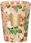 M&SENSE Extra Large Candle Strawberry Vanilla Scented, 3-Wick 35oz 150H Long Lasting, Natural Soy Wax Aromatherapy Candle for Stress Relief, Gifts for Home Decor by CozyNest Decor