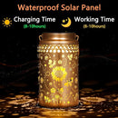 2 Pack Bee Solar Lanterns Outdoor Waterproof, Metal Hanging Lights Decorations for Garden Yard Lawn Patio, Bee Gifts for Women Mom Grandma Aunt Mother in Law Christmas by GreenHaven Gardens