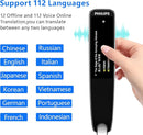 Translation Pen, OCR Digital Translator Pen, 112 Language Learner Portable Wireless Scan Reader Pen,Reading Pen for Dyslexia Study Business and Travel by TinyTreasures Baby Boutique