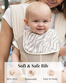Baby Carrier Pro, MOMTORY Safety-Certified 6-in-1 Ultra Storage Baby Carrier Newborn to Toddler, Detachable Baby Holder Carrier with Hip Seat, Ergonomic Cozy Baby Body Carrier for 7-50lbs, Khaki by TinyTreasures Baby Boutique