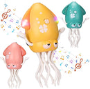 Magic Electric Dancing Octopus Toy with Led Light and Music,Playful Automatic Evasion Crawling Dancing Octopus with Fishing Rod,Smart Tentacle Explorer Dancing Squid Toy Tummy Time Baby Toys,Yellow by TinyTreasures Baby Boutique