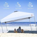 MASTERCANOPY Durable Pop-up Canopy Tent with 1 Sidewall (8'x8',White) by GreenHaven Gardens