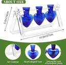 Plant Terrarium Propagation Stations with Wooden Stand Birthday Gifts for Women Plant Stand Indoor Office Home Decor by GreenHaven Gardens