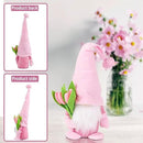 Gnome Plush Decorations Gift,15 inch Gnomes Decorations for Home,Fall Gnomes Plush Table Decoration Gnome Gifts for Women Swedish Tomte Nisse Doll Tabletop Scandinavian Elf Plushie,Pink by CozyNest Decor