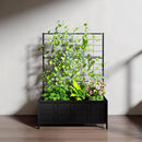 Zhongma Sturdy Raised Garden Bed with Trellis (15.75 x 35.43 x 48.8 in) for Vegetables Flower, Planter Box for Backyard Patio Balcony by GreenHaven Gardens