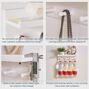 Wood Coat Hook with Wall-Mounted Shelf,15.75in Entryway Wall Hanging Shelf,for Bathroom, Kitchen,Coat Towel Key Organizer White YD-WS0240W by CozyNest Decor