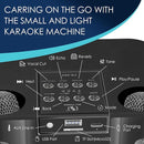 Karaoke Machine for Adults and Kids, Portable Bluetooth Karaoke Speaker with 2 Wireless Microphones for TV, Singing Karaoke for Home Party, Great Gifts for Boys and Girls by TinyTreasures Baby Boutique