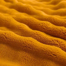 YUSOKI Luxury 3D Bubble Throw Blanket 2lb,All Ages,Home Decoration, (Gold,50 * 60inches) by CozyNest Decor