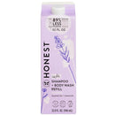 The Honest Company 2-in-1 Cleansing Shampoo + Body Wash Refill Carton | Gentle for Baby | Naturally Derived, Tear-free, Hypoallergenic | Lavender Calm, 32 fl oz by TinyTreasures Baby Boutique