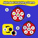 Alphabet Games Letter Learning Toys ABC Flash Cards for Toddler, Speech Therapy Alphabet Matching Game for Kids, Homeschool Supplies Kindergarten Preschool Classroom Must Haves by TinyTreasures Baby Boutique