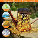 Forlivese 2PCS Solar Watering Can with Lights, Solar Lights Outdoor Decorations with Hanging Solar Garden Lights with Bracket Waterproof Watering Can Landscape Light for Patio Gardening Pathway 90LED by GreenHaven Gardens