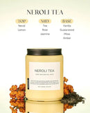 M&SENSE Neroli Tea Scented Candle, 19.4oz 110 Hours Long Lasting Burn 2 Wick Non Toxic Natural Soy Wax Candle for Women, Slow Burning Home Fragrance Gifts for Stress Relief & Relaxing by CozyNest Decor
