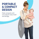 Graco Pack n Play Dome LX Playard with Baby Bassinet, Lightweight Portable Crib, Push-Button Fold Travel Crib, Redmond, Convertible by TinyTreasures Baby Boutique