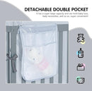 Porayhut Portable Baby Crib Net Safety Mesh Tent,Pop up Infant Mosquito Net, See Through Canopy Netting Cover for Baby&Toddler to Keep Baby from Climbing Out. by TinyTreasures Baby Boutique