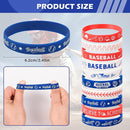 LiYiQ 72 Pcs Baseball Party Favors Baseball Team Gifts Baseball Goodie Bags Stuffers Baseball Ballpoint Pens Bookmark Card and Silicone Bracelet by TinyTreasures Baby Boutique