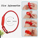 Kids Bracelet Compatible with AirTag, GPS Kid Tracker Holder Braided Wristband for Apple Air Tag, 2022 Upgraded Nylon Adjustable Anti Lost Airtag Watch Band for Kids Children Elders (red) by TinyTreasures Baby Boutique