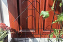 ARIFARO 32'' Metal Garden Trellis for Climbing Plants, Indoor/Outdoor Sturdy Plant Trellis for Potted Plants,House Plants, Climbing Vines, Pack of 4, Black by GreenHaven Gardens