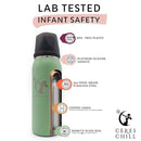 CERES CHILL OG Breastmilk Chiller, Reusable Storage Container, Up to 34 oz. - Bottle Cooler Keeps Milk at Safe Temperatures for Up to 20 Hours, Connects w/Most Pumps (Plum) by TinyTreasures Baby Boutique
