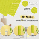 Swedish Dishcloths for Kitchen | 10 Pack Absorbent Cellulose Sponge Cloths Washable | Non-Scratch Reusable Paper Towels Quick Drying Cleaning Rag - Yellow by CozyNest Decor